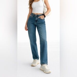 Z. Cavaricci Retro Vintage Circa 90s Straight Leg Denim – Size 10